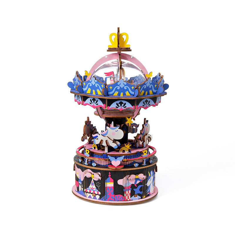 ROBOTIME AM44 DIY Music Box; Starry Night