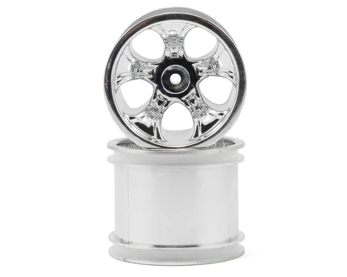 RPM 82093 Bully 2.2 Truck Wheels Associated Rear Chrome 3/16 Axles