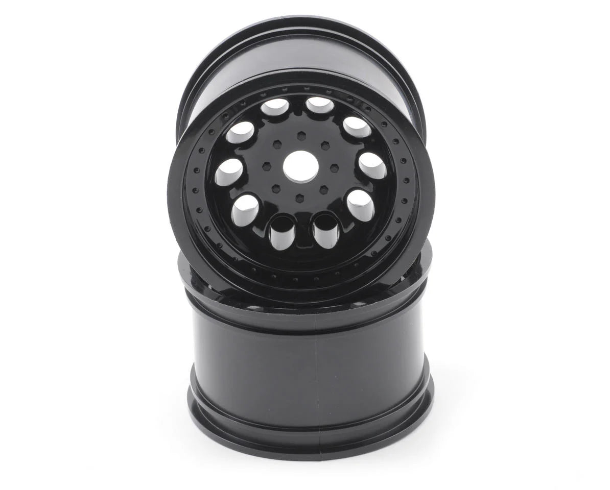RPM 82302 "Revolver" Monster Truck Wheels (17mm Hex) (2) (StableMaxx) (Black)