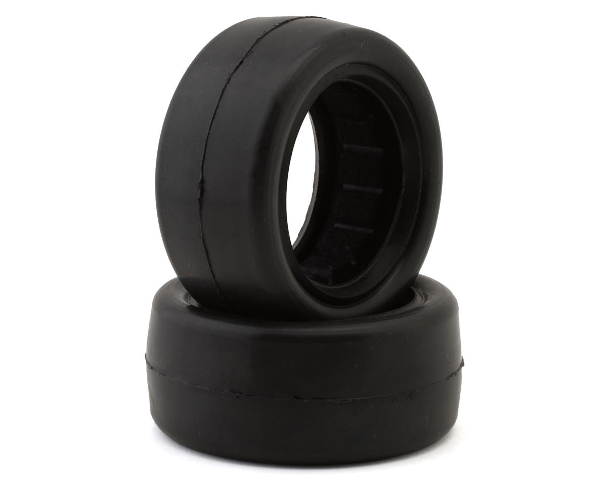 RAW SPEED 161103GB Slick 2.2" 1/10 2WD/4WD Front Buggy Tires (2) (Gumball (Pink)) w/Foam Inserts