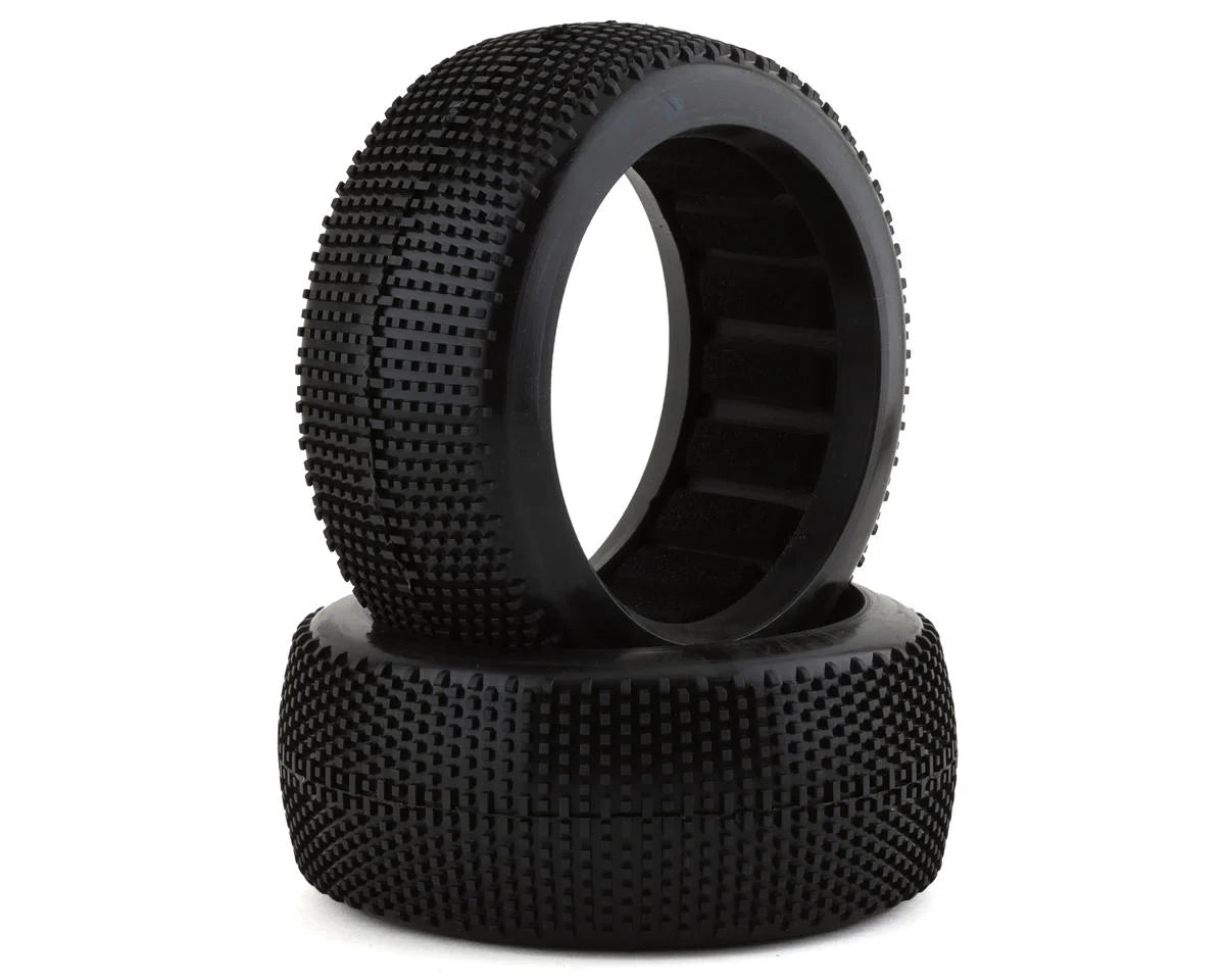 RAW SPEED 180109MB SuperMini 1/8 Off-Road Buggy Tires (2) (Medium)