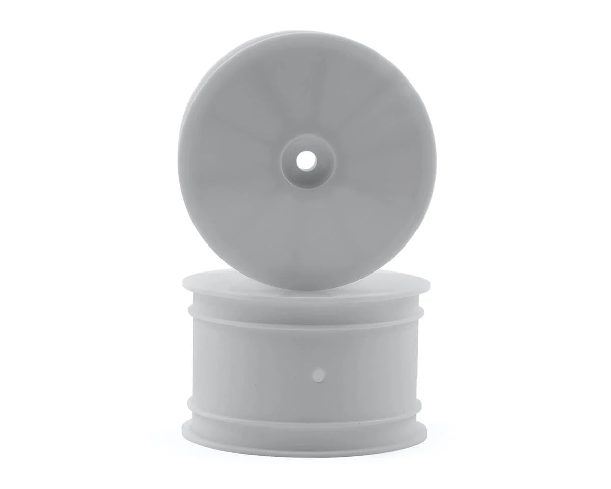 RAW SPEED 200302W 2.2" 1/10 Buggy Rear Wheels (White) (2) (TLR/D216) w/12mm Hex