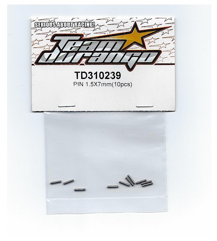 TEAM DURANGO TD310239 Pin 1.5x7mm (10pcs)