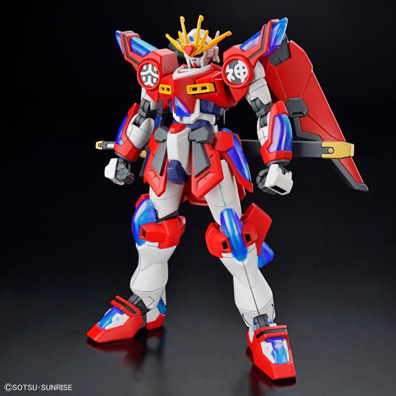 BANDAI 2654116 HGBM 1/144 #4 Shin Burning Gundam "Gundam Build Metaverse" Plastic Model Kit