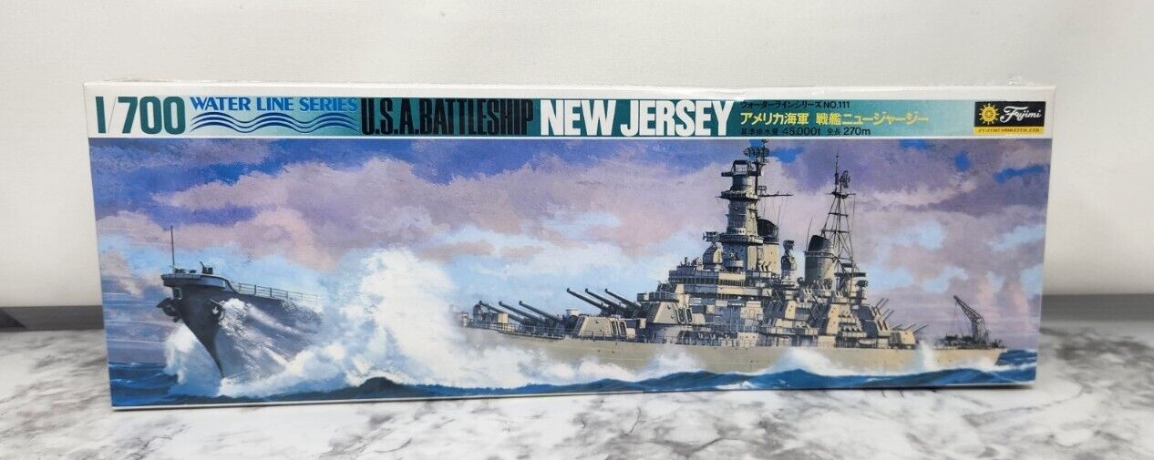 FUJIMI B111 1/700 U.S.A Battleship New Jersey