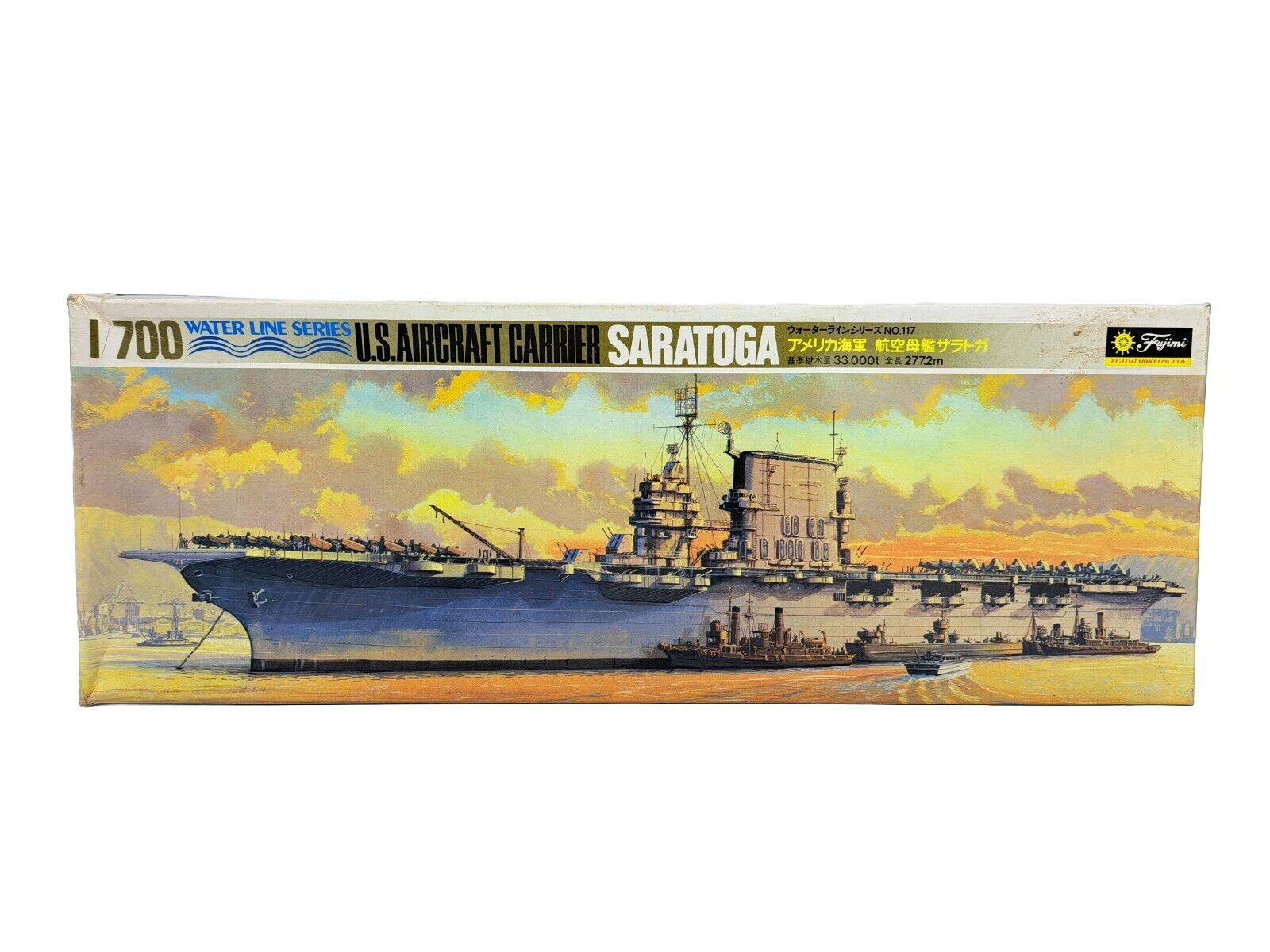 FUJIMI WLA117 U.S. Aircraft Carrier Saratoga
