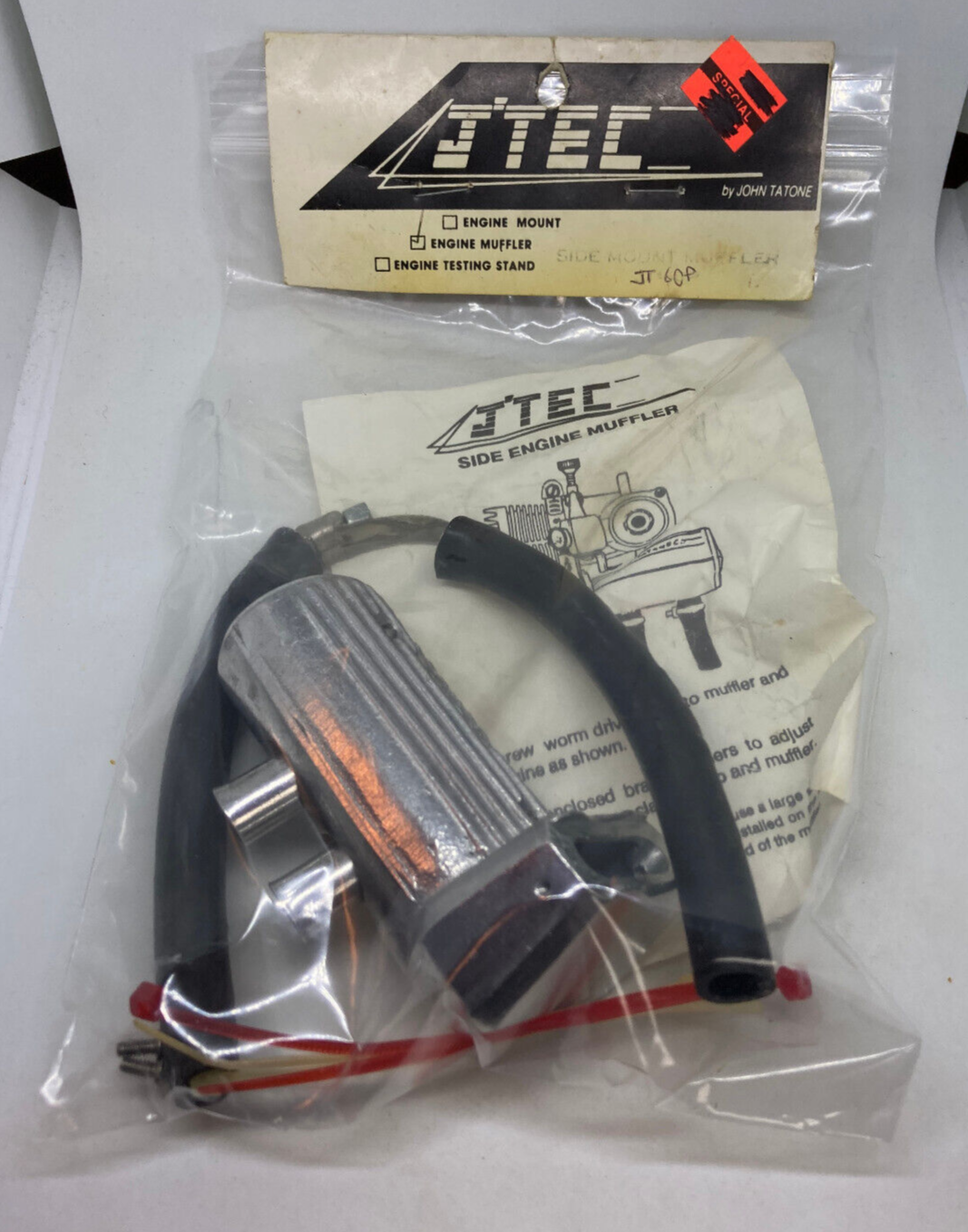 J'TEC JT-60P Side Mount Engine Muffler JTEC