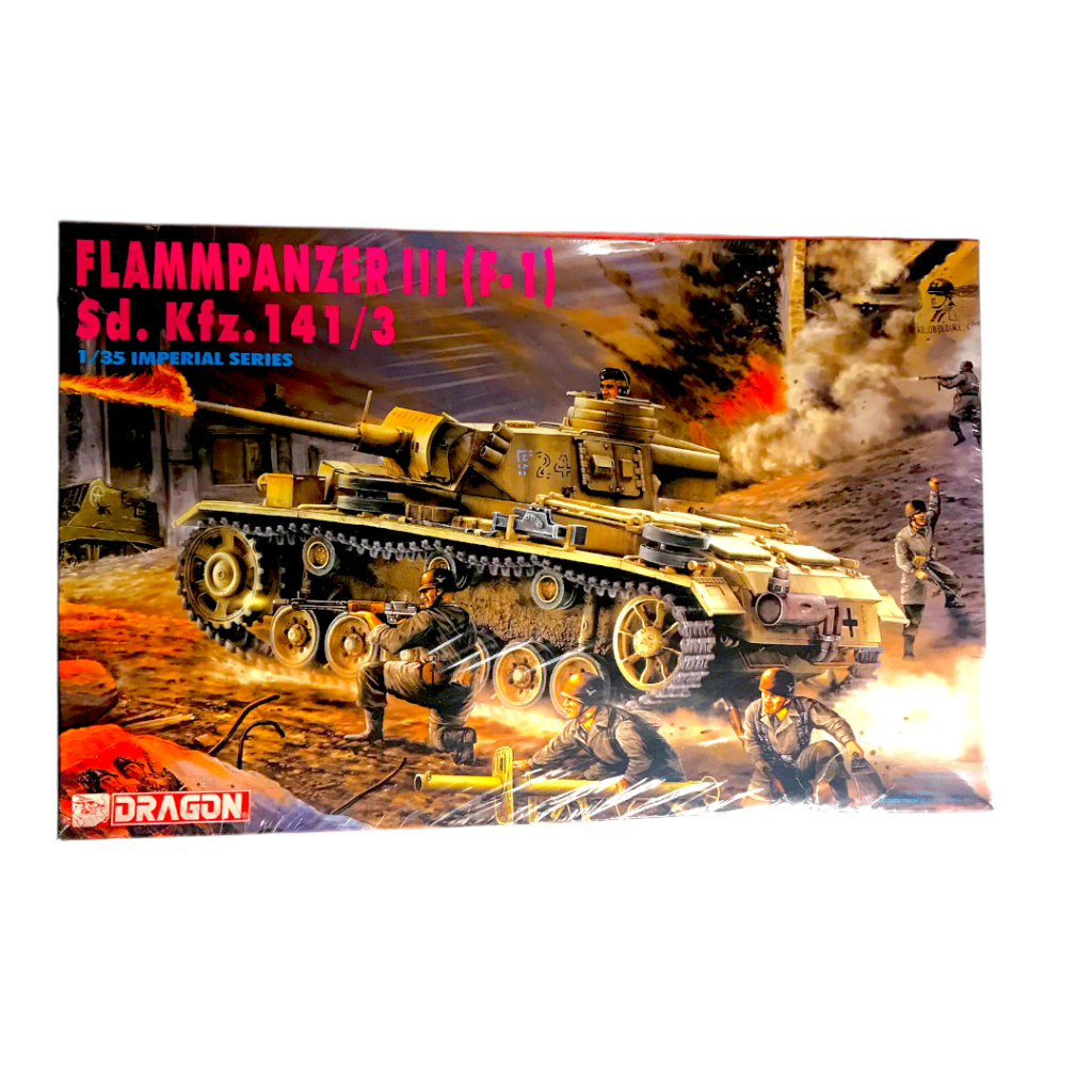 DRAGON 9017  1/35 German Flammpanzer III ( F-1 ) *DISC*