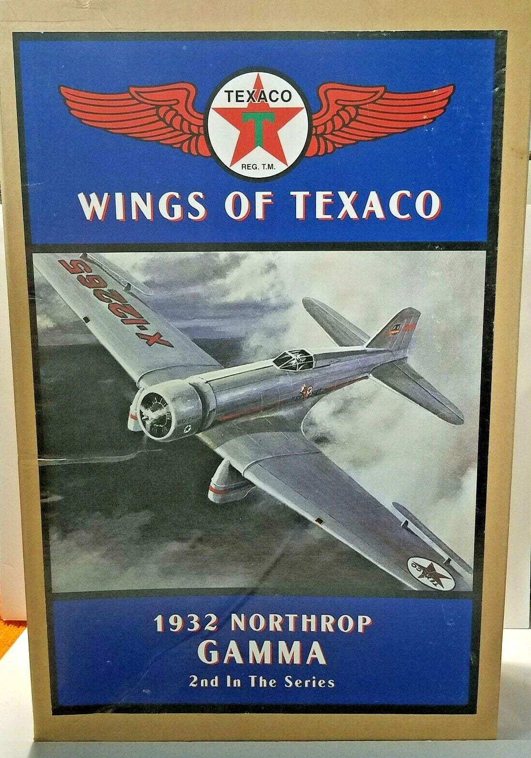 ERTL COLLECTIBLES B223 Wings of Texaco 1932 Northrop Gamma