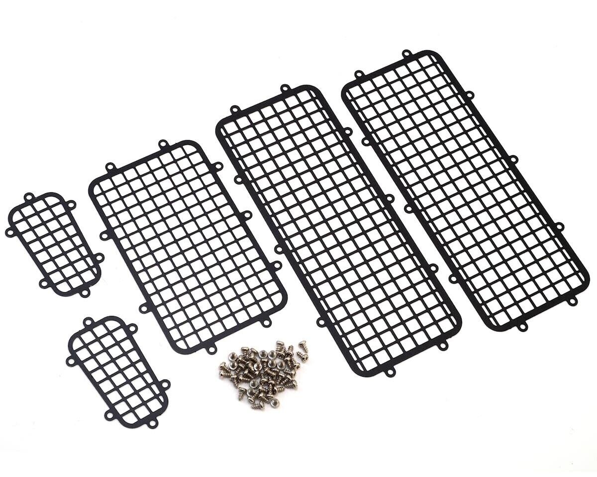 YEAH RACING TRX4-024BK Traxxas TRX-4 Windows Guard Set (Black)