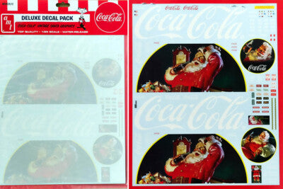 AMT MKA035/12 1/25 Vintage Santa Clause BigRig Graphics,CocaCola