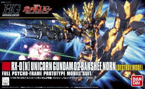 BANDAI 5058780 #175 Unicorn Gundam 02 Banshee