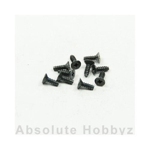 KYOSHO 1-S32608TP Flat Head Screw (M2.6x8) (10pcs)