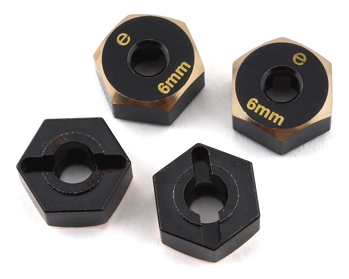 SAMIX END-4063-6 Element Enduro Brass Hex Adapter Black (4) 6mm