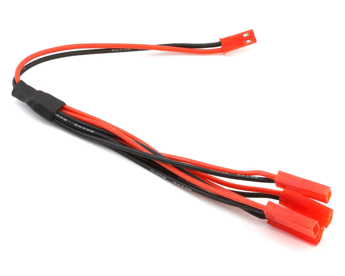 SAMIX SAMJST-Y1M4F JST Y-Harness Connector Leads (1 Male to 4 Female) (200mm)