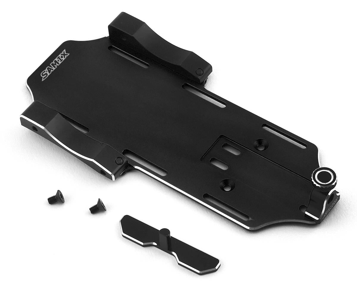 SAMIX SCX2-6035BK SCX10 II Samix Forward Adjustable Battery Tray Kit Black AXI90046 / AXI90075 Kit Only