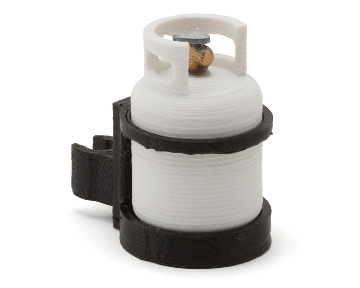 SCALE BY CHRIS SBC024PCA Scale By Chris 5LB Propane Tank w/Cage Clamp Holder (Axial)