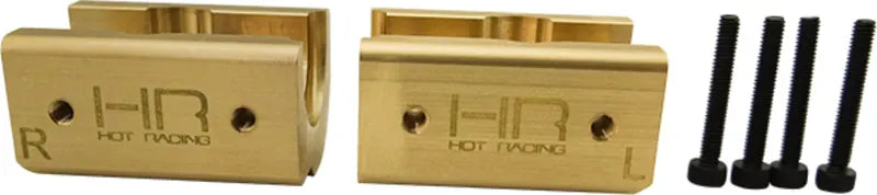 HOT RACING SCXT12AW Axial SCX10 II AR44 Brass Axle Weight (70g)