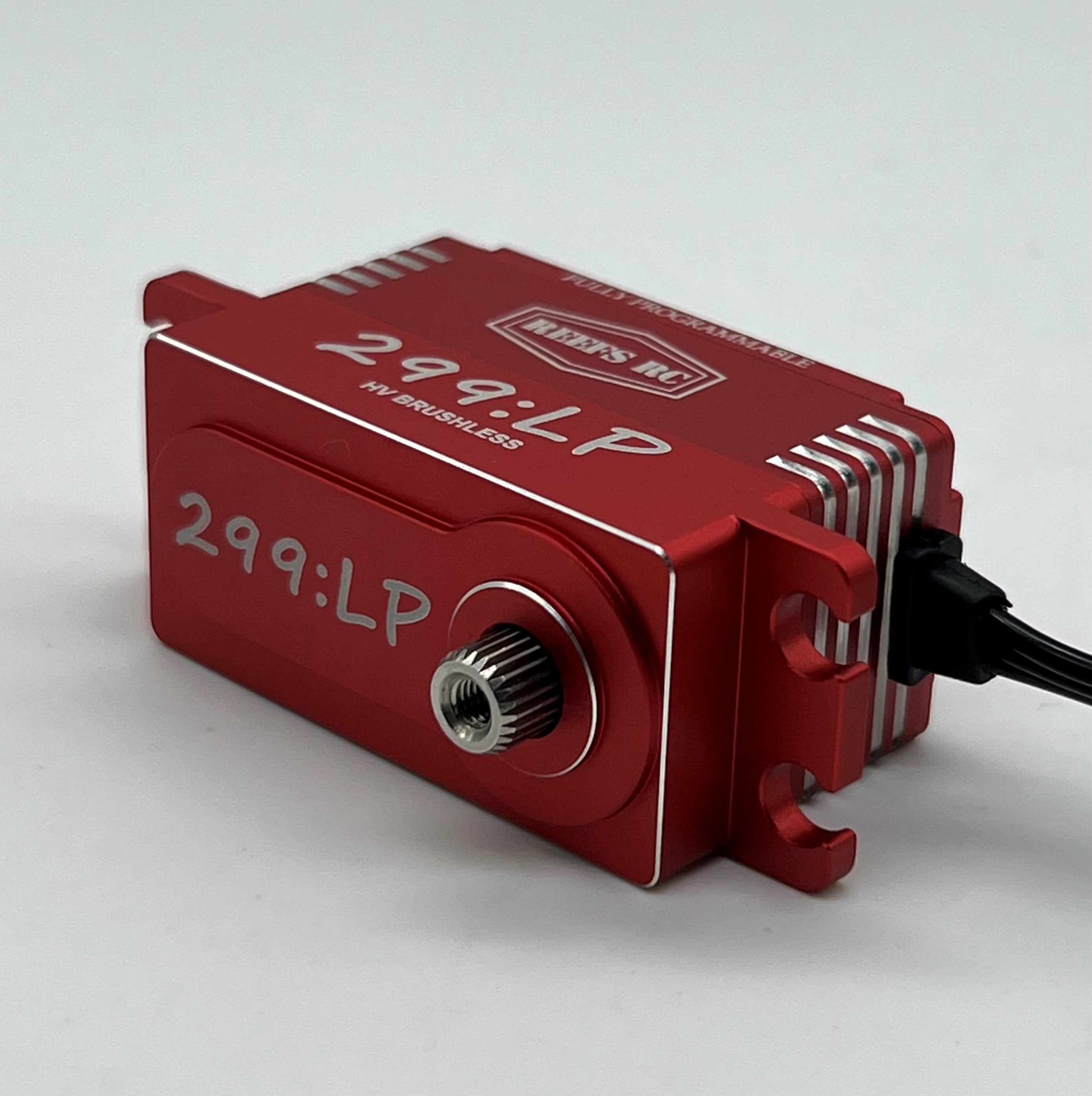 REEFS RC REEFS130 299LP Special Edition Red High Speed High Torque Low Profile Brushless Servo .0.57/313 @8.4V
