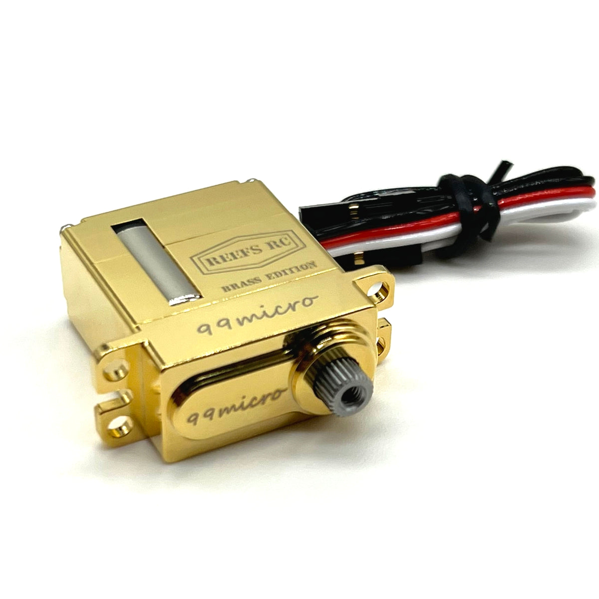 REEFS RC REEFS162 99MICRO Servo, Brass Edition