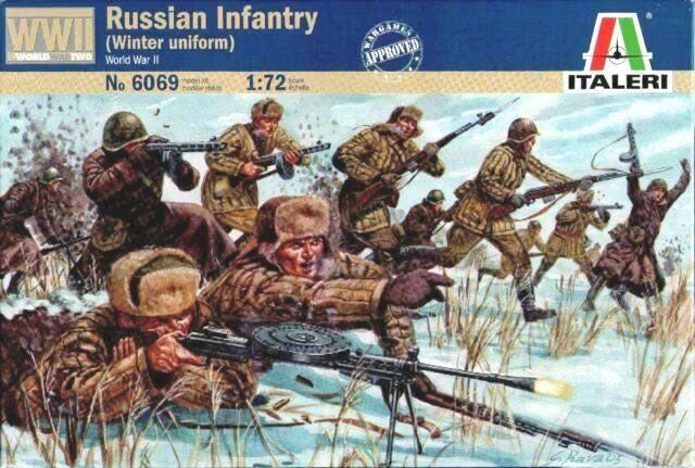 ITALERI 6069 *DISC* 1/72 Russian WWII Infantry
