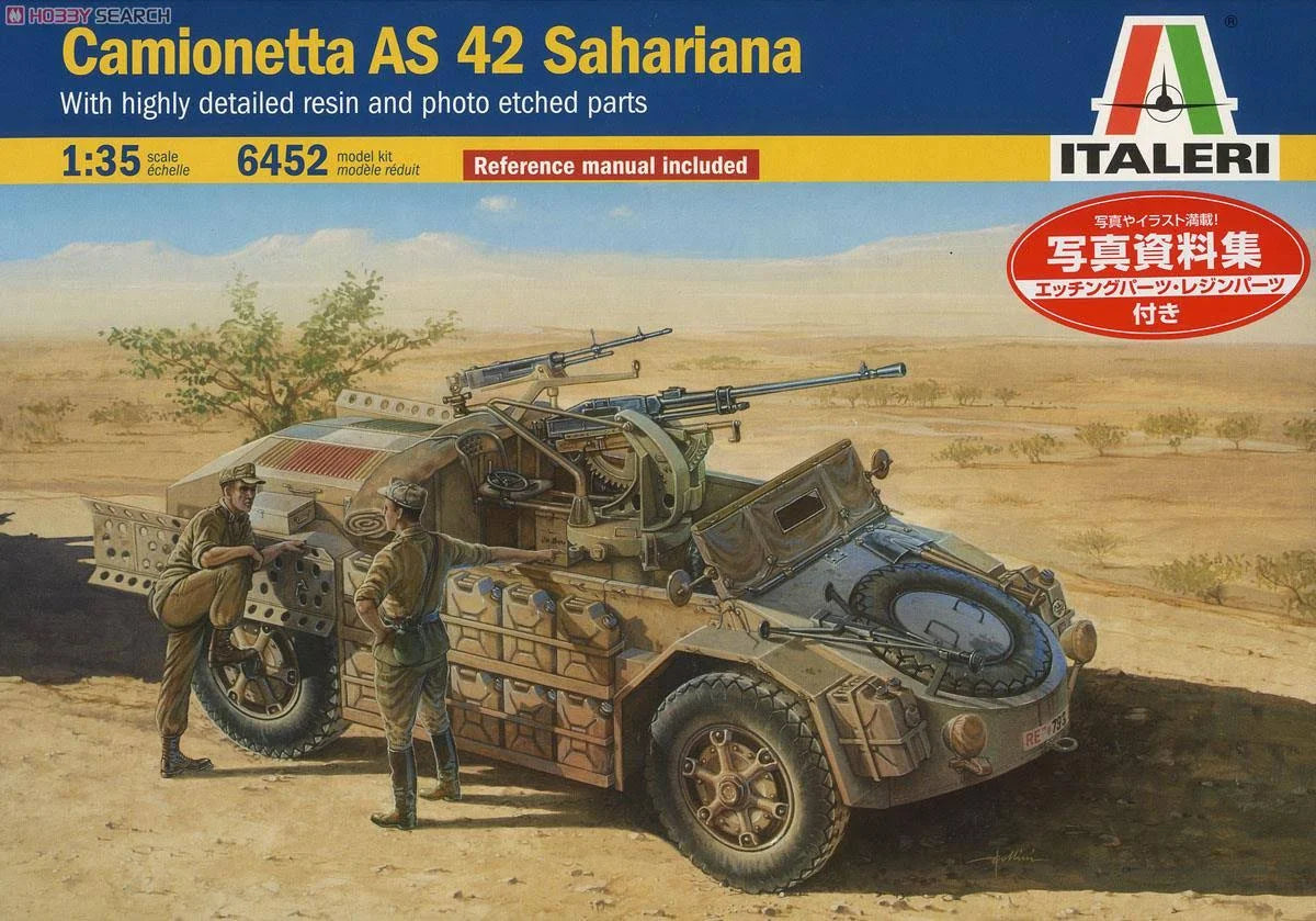 ITALERI 6452 1/35 Camionetta AS 42 Sahariana