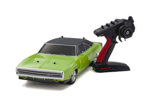 KYOSHO 34417T2 1/10 EP 4WD Fazer Mk2 FZ02L Readyset, 1970 Dodge Charger, Sublime Green