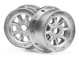 HPI 115765 Ml-8 Wheel Silver, 120X60mm, (2pcs), Baja 5R