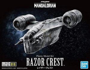 BANDAI 5061794 018 Razor Crest, "Star Wars: The Mandalorian", Bandai Hobby Vehicle Model