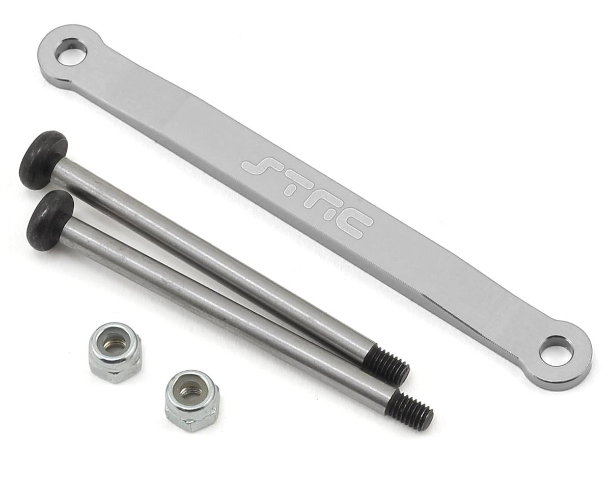 STRC ST2532XS ST Racing Concepts Stampede/Bigfoot Aluminum Front Hinge Pin Brace (Silver) Heavy Duty