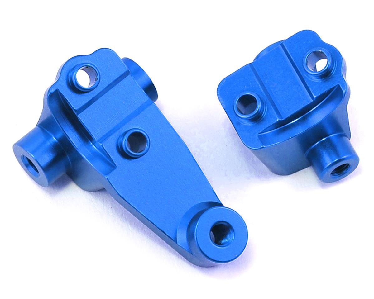 STRC ST8227FB ST Racing Concepts Traxxas TRX-4 Aluminum Front Lower Shock/Panhard Mount (2) (Blue)