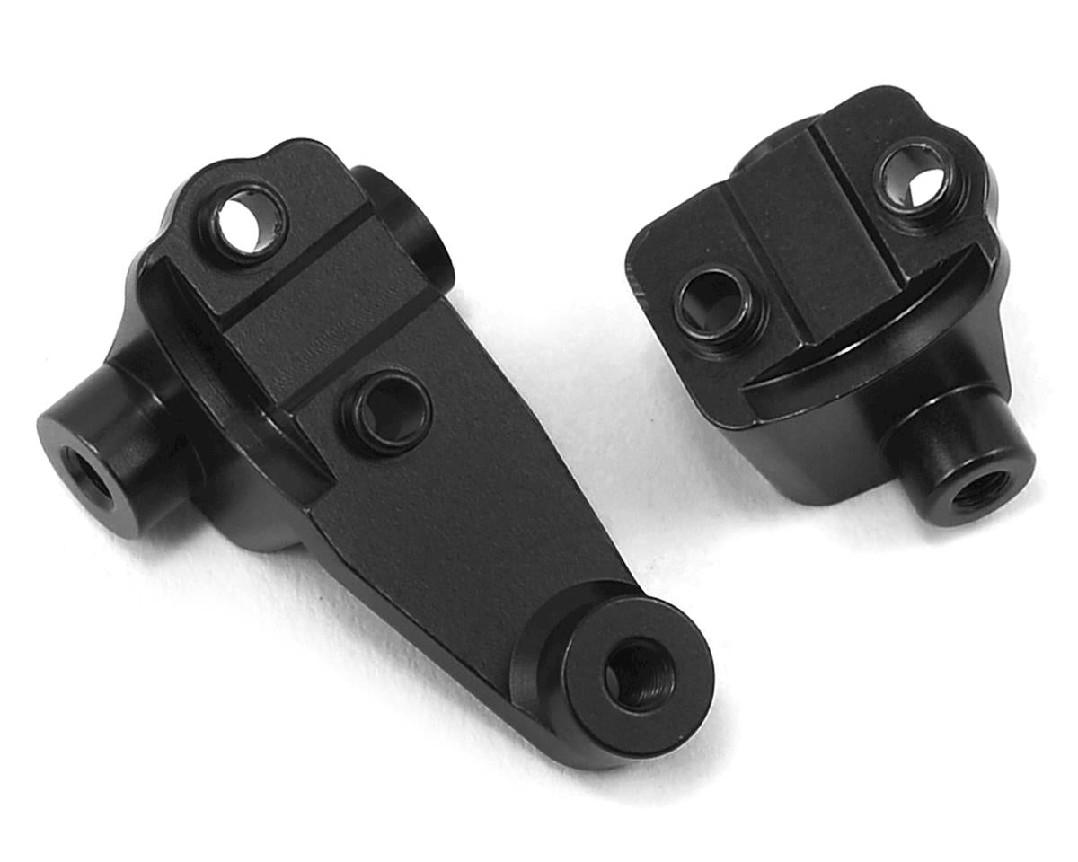 STRC ST8227FBR ST Racing Concepts Traxxas TRX-4 Brass Front Lower Shock/Panhard Mounts (Black)