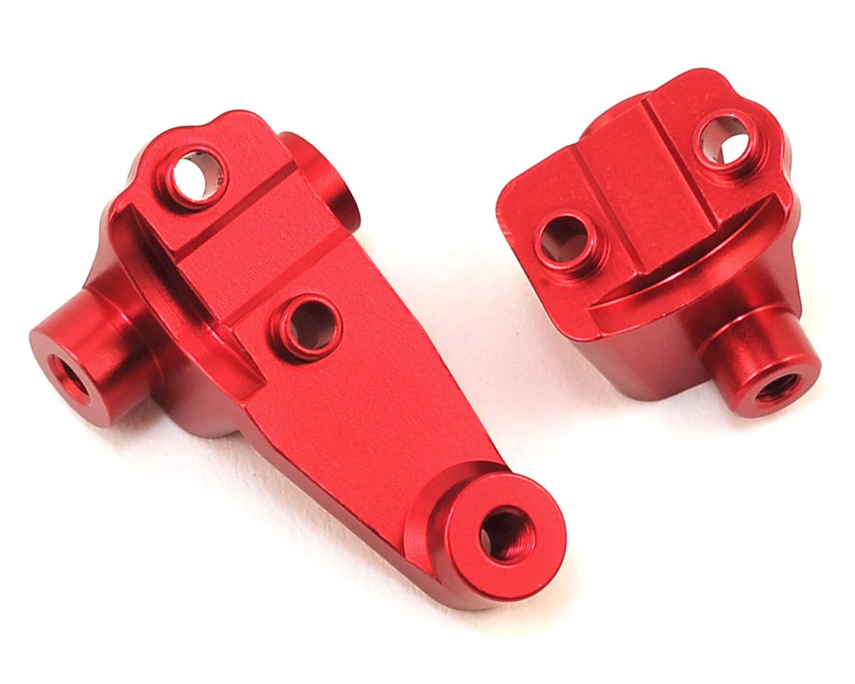STRC ST8227FR ST Racing Concepts Traxxas TRX-4 Aluminum Front Lower Shock/Panhard Mount (2) (Red)