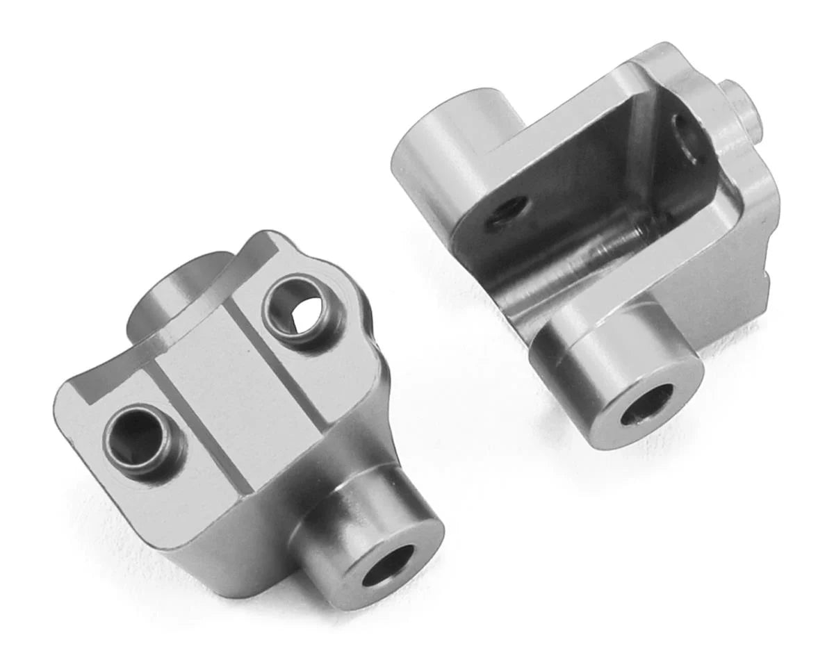 STRC ST8227RS ST Racing Concepts Traxxas TRX-4 Aluminum Rear Lower Shock Mounts (2) (Silver)