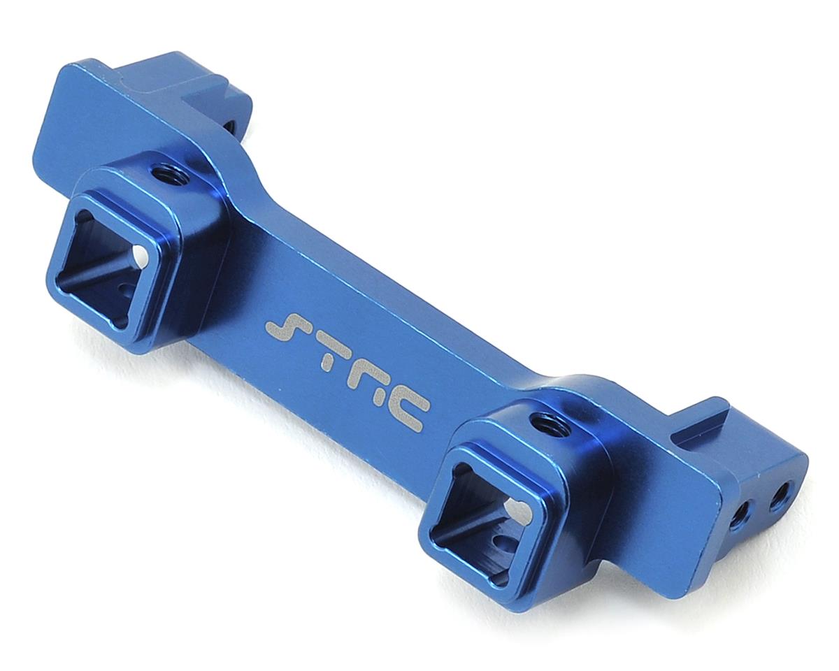 STRC ST8237FB Aluminum TRX-4 Heavy Duty Front Bumper Mount (Blue)