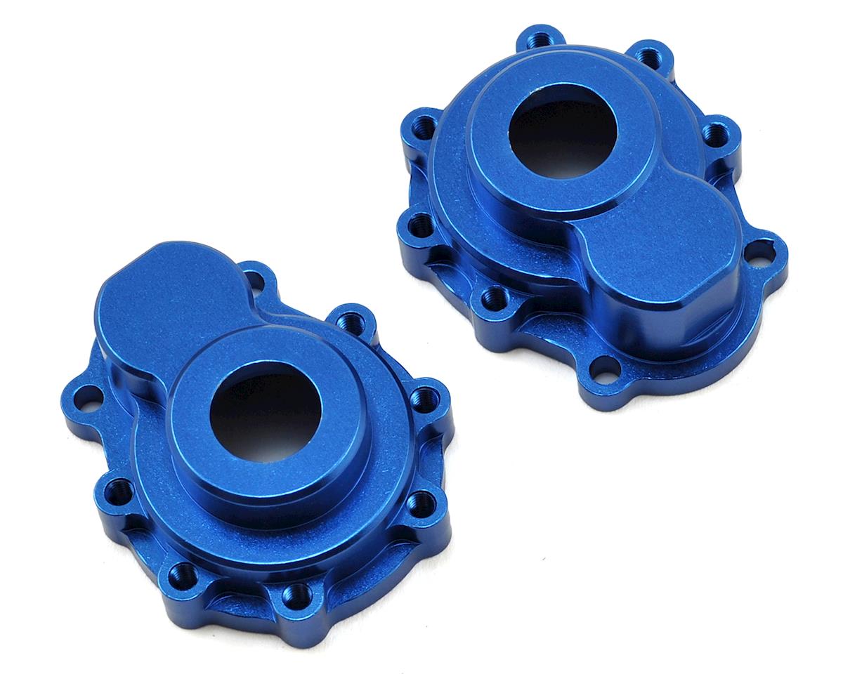STRC ST8251B ST Racing Concepts Traxxas TRX-4 Aluminum Portal Drive Outer Housing (2) (Blue)