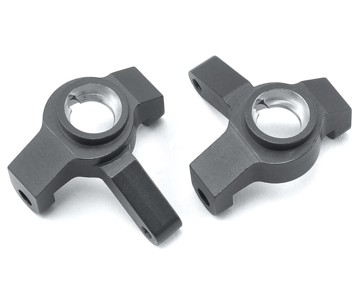 STRC STA31381GM SCX10 II Aluminum Steering Knuckles (Gun Metal)