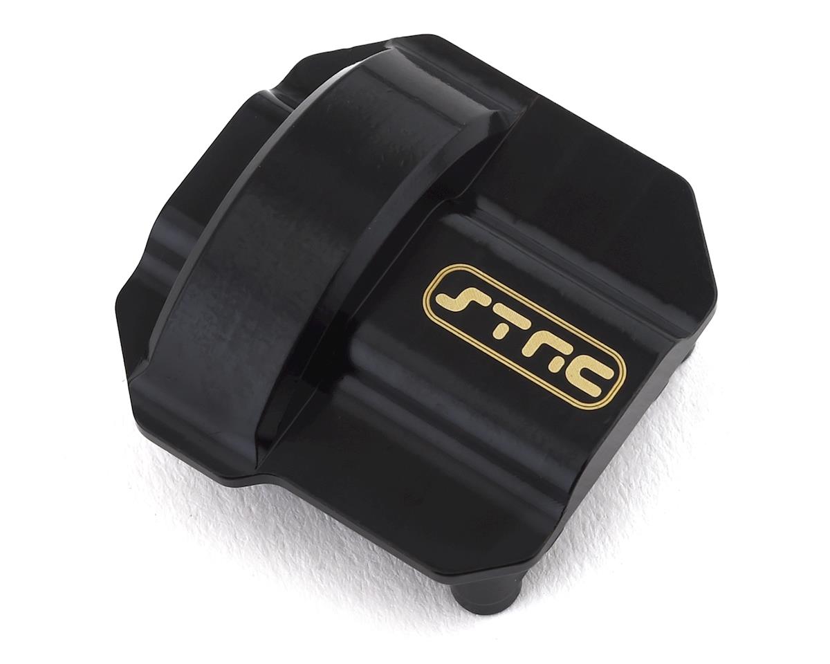 STRC STA31384DBR ST Racing Concepts SCX10 II AR44 Brass Diff Cover (Black)