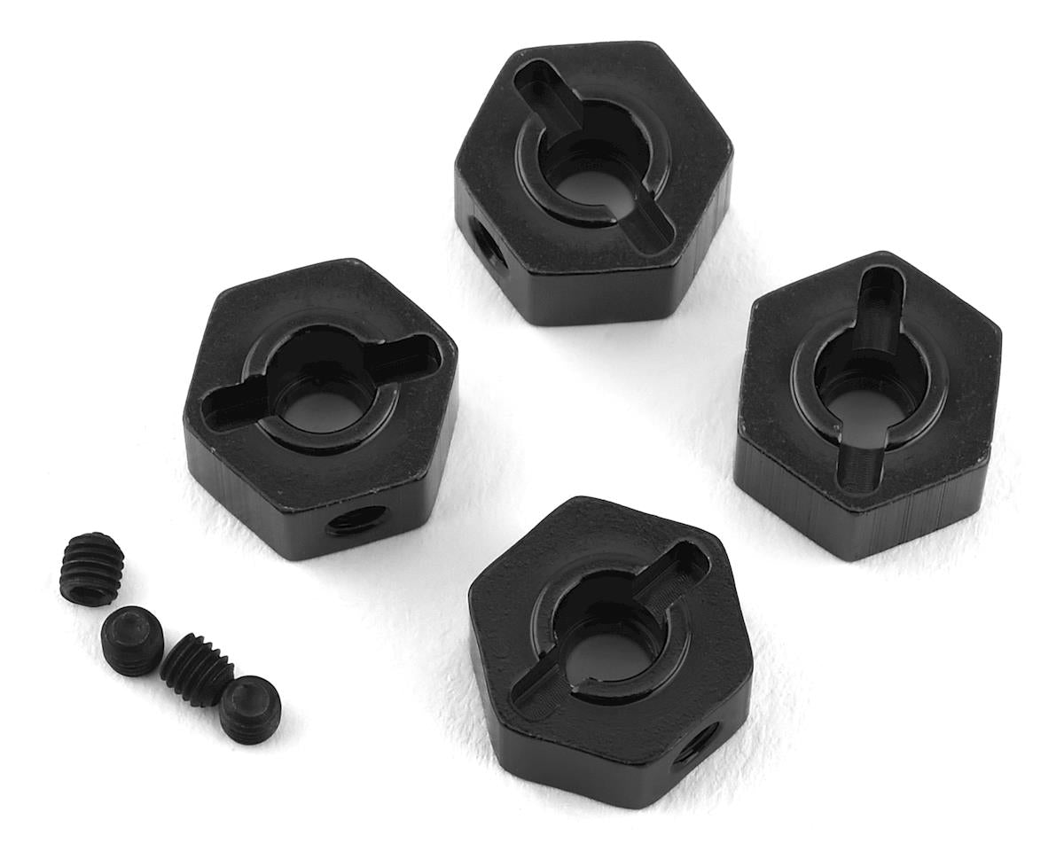 STRC STC42069BR Enduro Brass Hex Adapters (4) (Black)