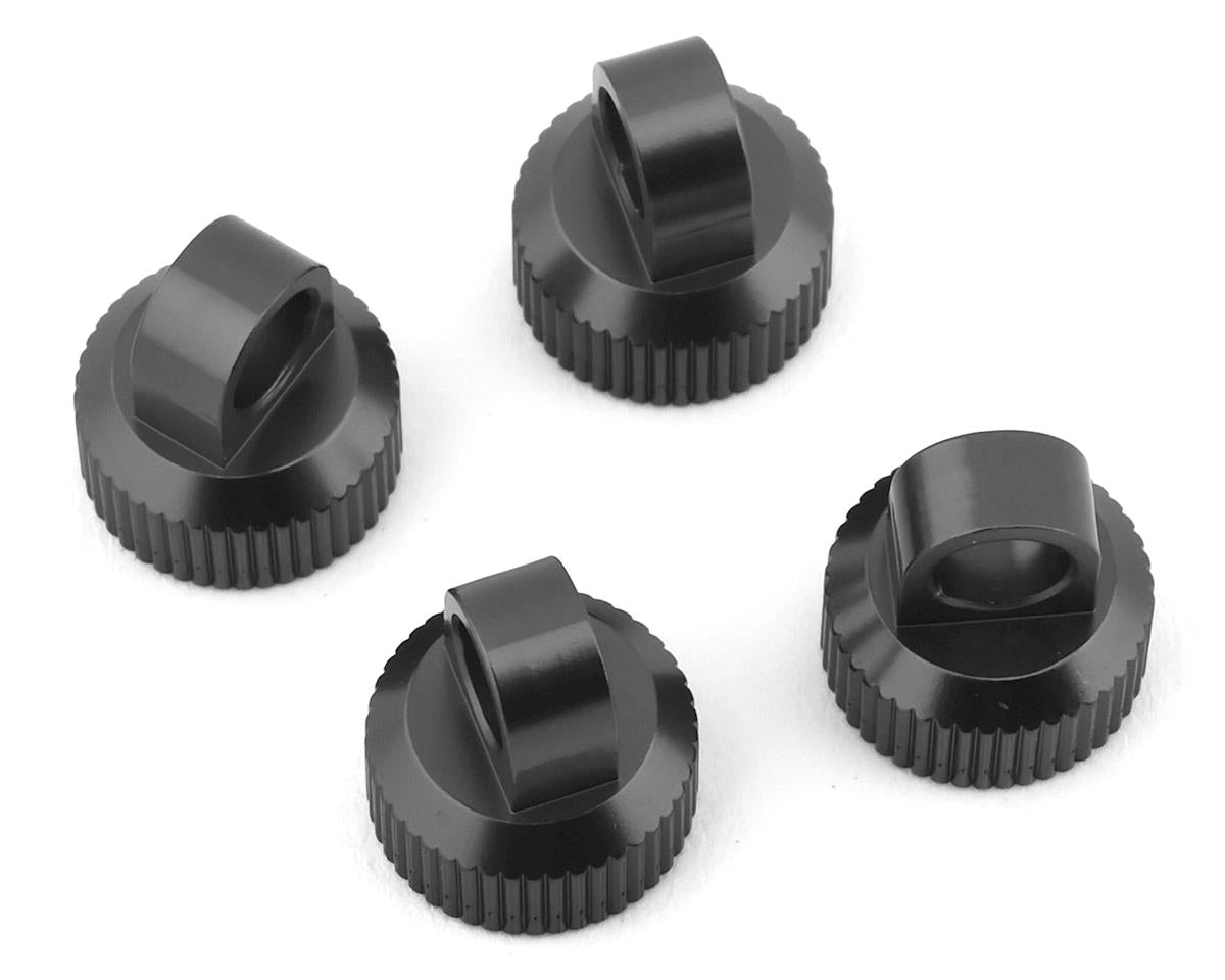 STRC STC42080GM ST Racing Concepts Enduro Aluminum Upper Shock Caps (Gun Metal) (4)