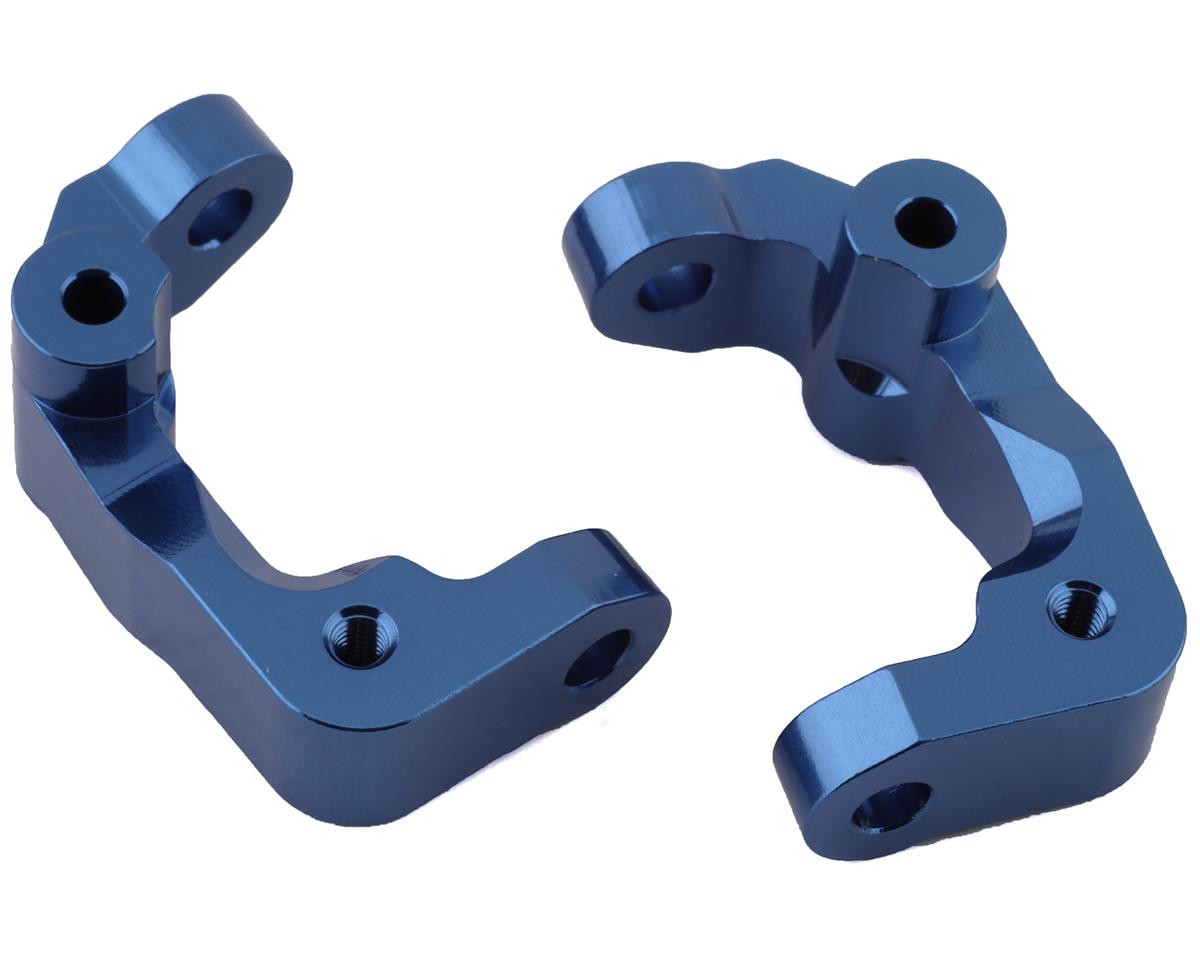 STRC STC91417CB ST Racing Concepts DR10 Aluminum Caster Blocks (Blue) (2)