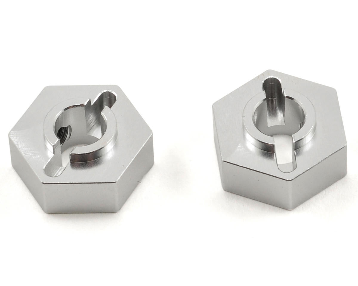 STRC STC9608-12S ST Racing Concepts Aluminum Rear Hex Adapter Set (Silver) (2)