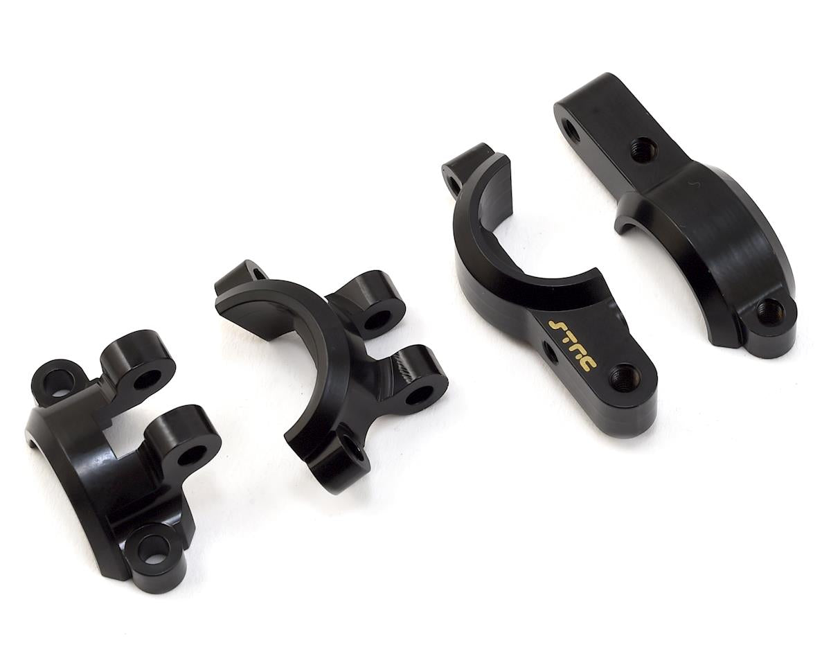 STRC STC42080R ST Racing Concepts HPI Venture Brass Rear Lower Shock/Suspension Link Mount (Black) (4)
