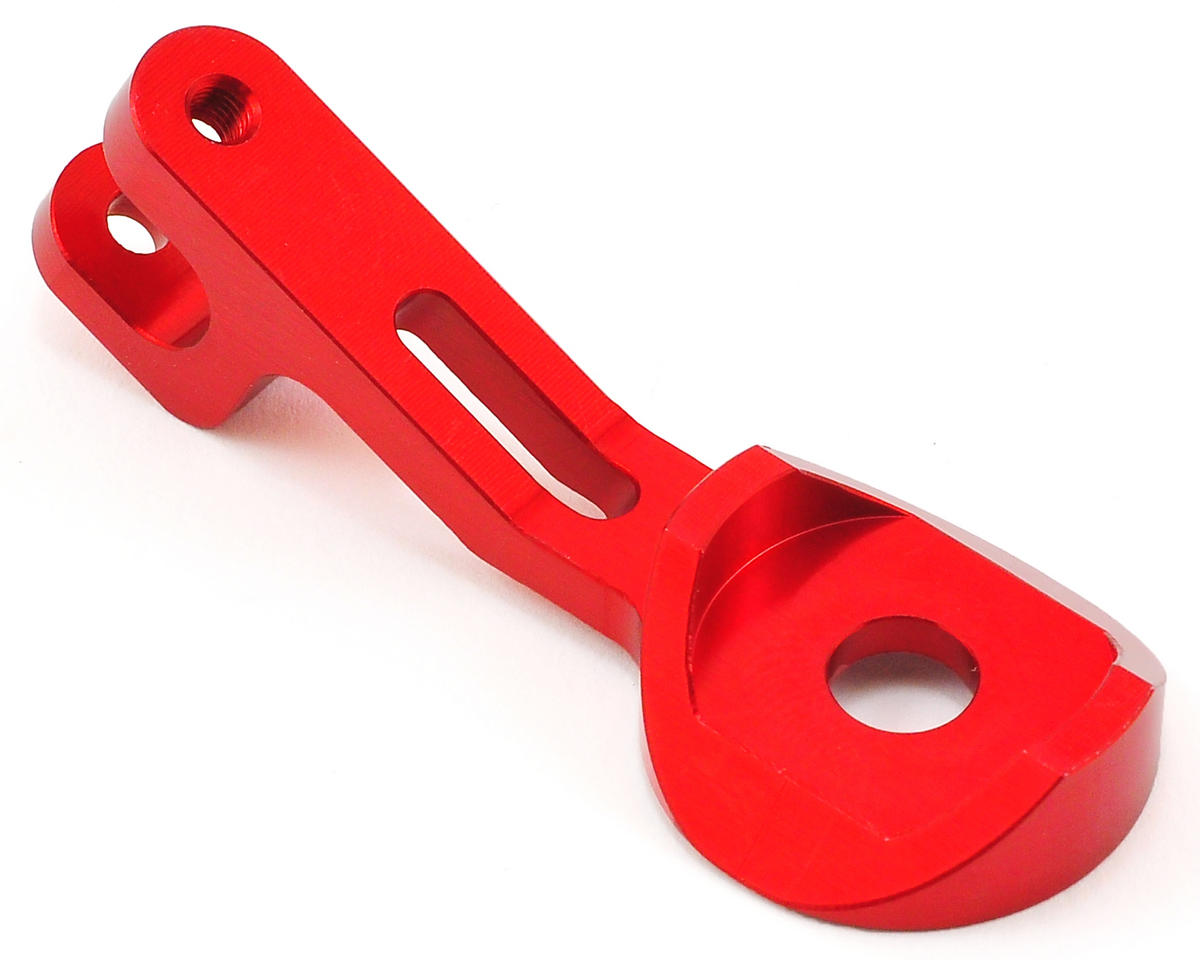 STRC STP6037R ST Racing Concepts Aluminum Single Steering Servo Saver Arm (Red)