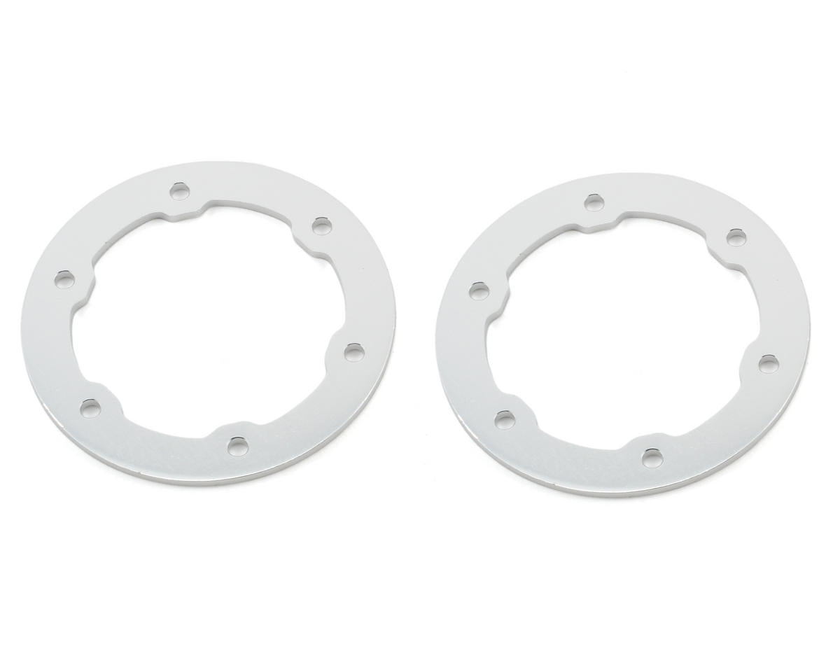 STRC STP6236S Aluminum Beadlock Rings (Silver) (2)