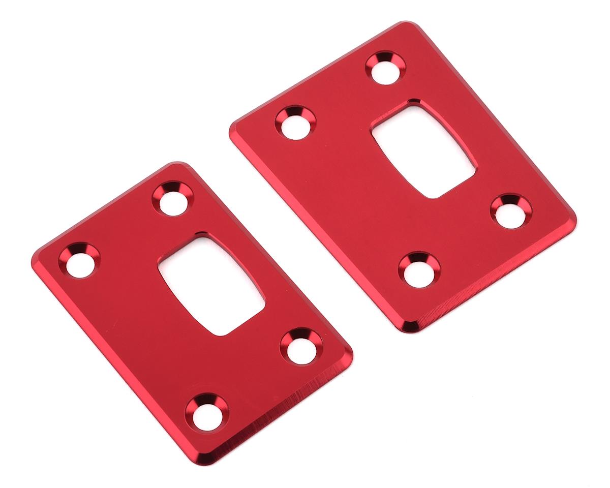 STRC STR320188R ST Racing Concepts Arrma Outcast 6S Aluminum Chassis Protector Plates (Red)