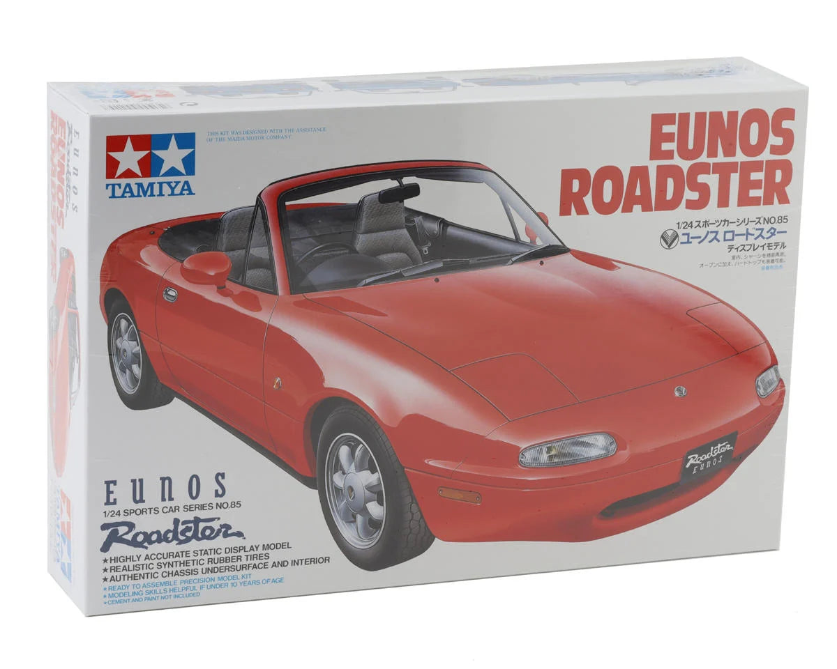 TAMIYA 24085 1/24 Mazda Eunos Roadster Model Kit (MX-5)