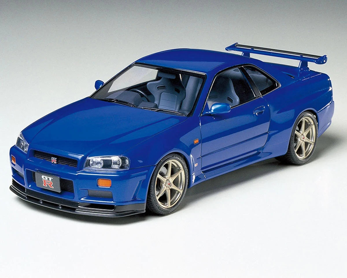 TAMIYA 24210 1/24 Nissan Skyline GT-R V-spec (R34) Plastic Model Kit