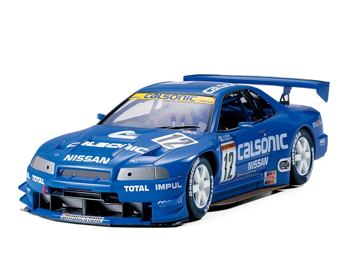 TAMIYA 24219 1/24 99' Calsonic R34 Skyline GT-R Model Kit