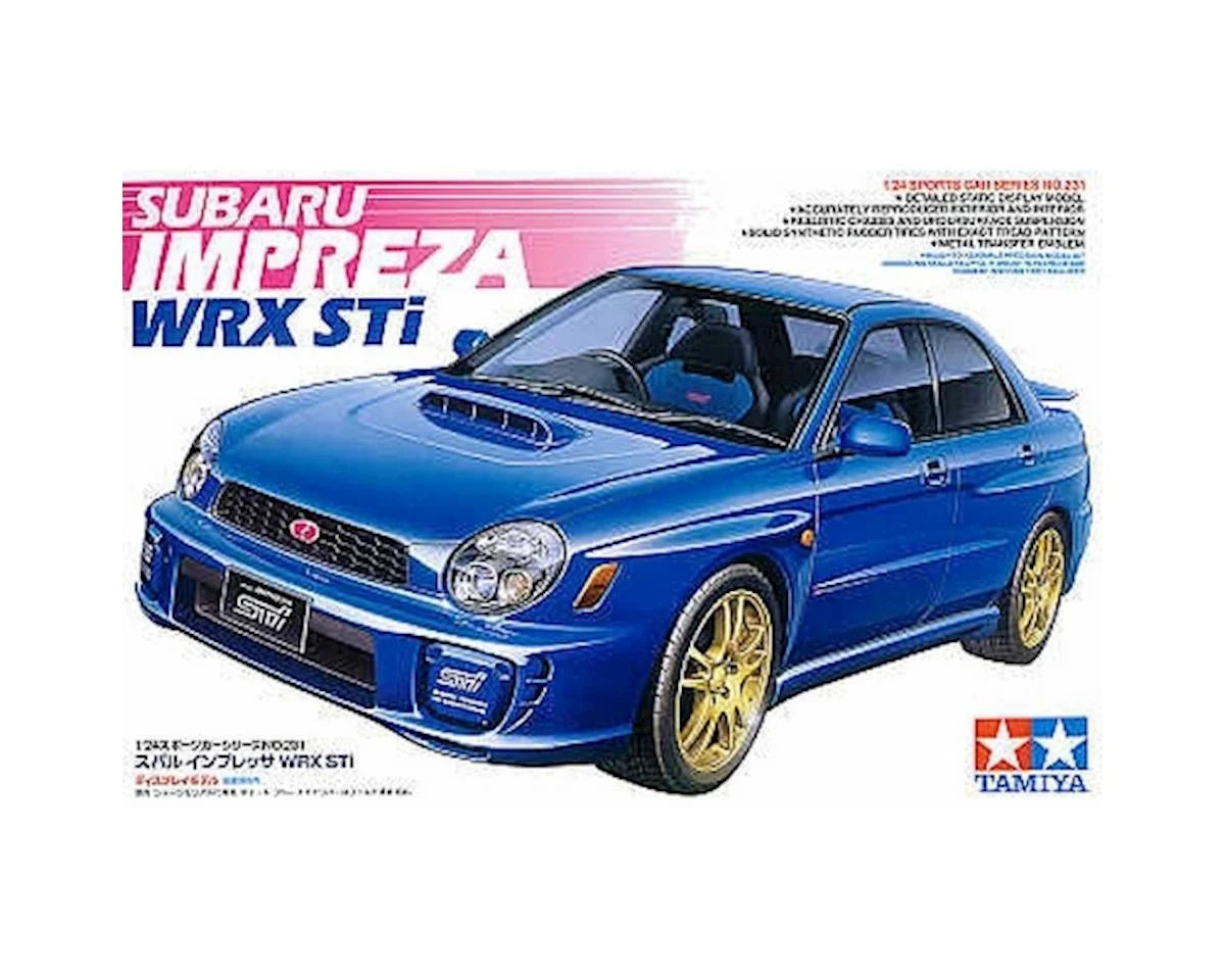 TAMIYA 24231 1/24 Subaru Impreza STi Model Kit